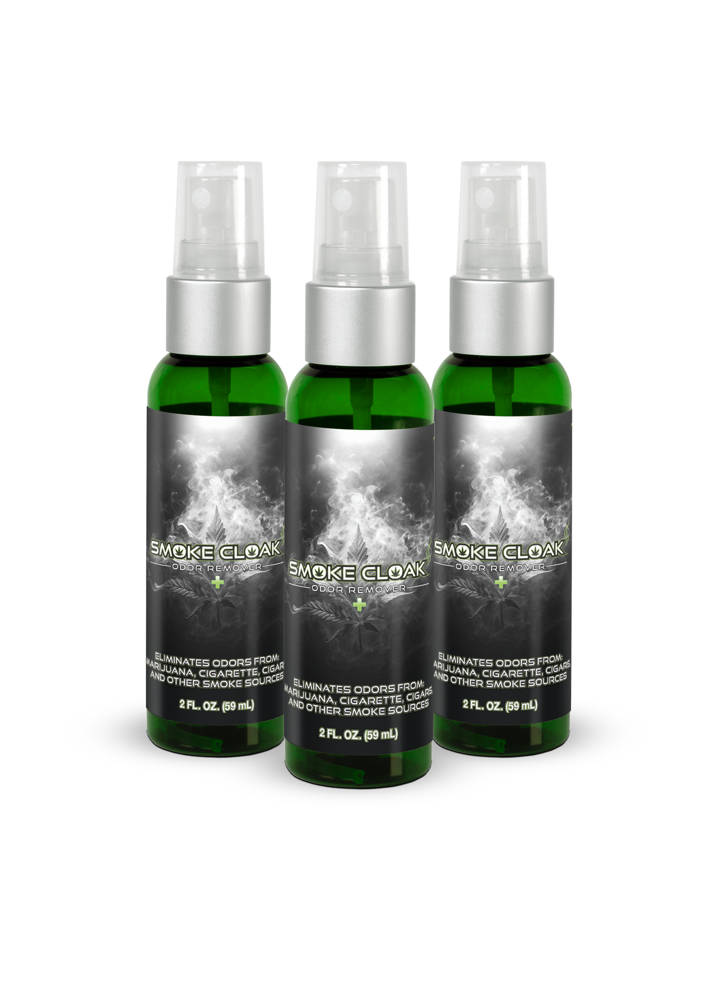 Smoke Cloak® Odor Remover Bottles- 3 Pack