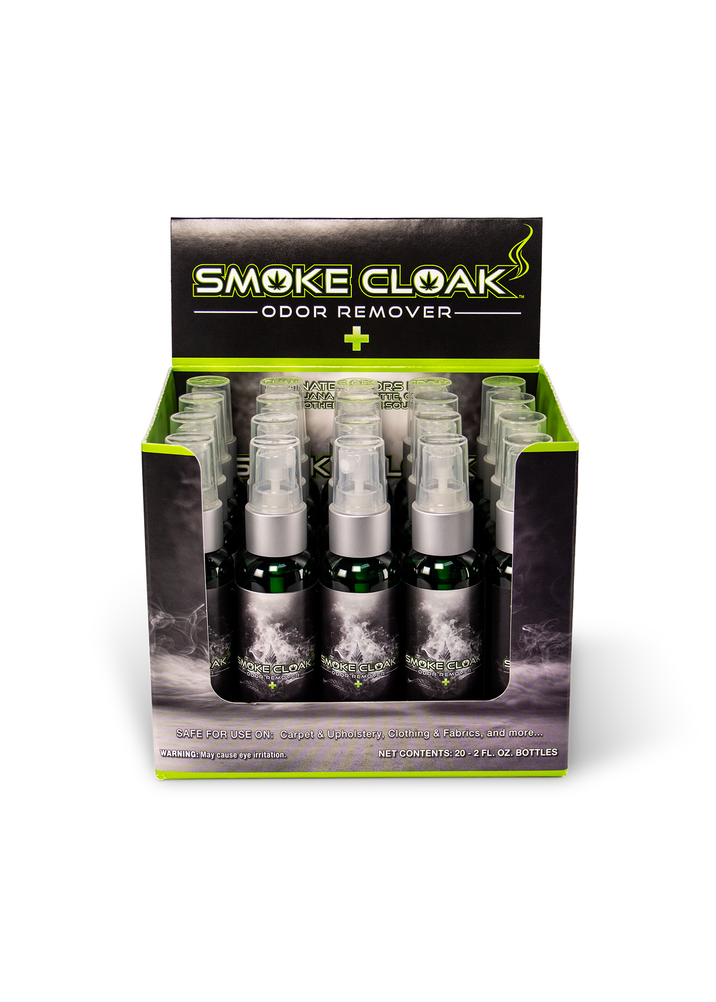 Smoke Cloak® Odor Remover Bottles - 20 Pack