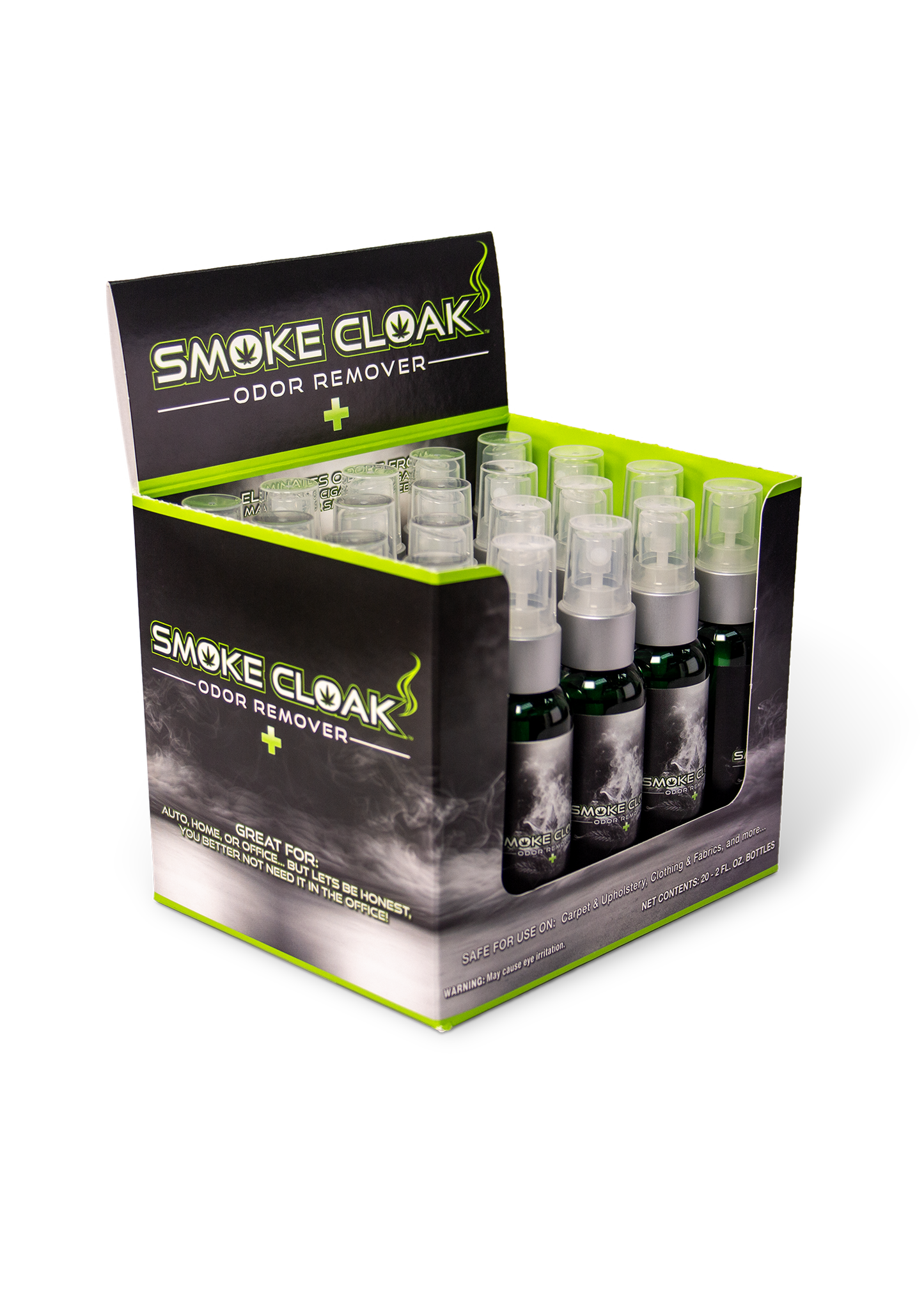 Smoke Cloak® Odor Remover Bottles - 20 Pack